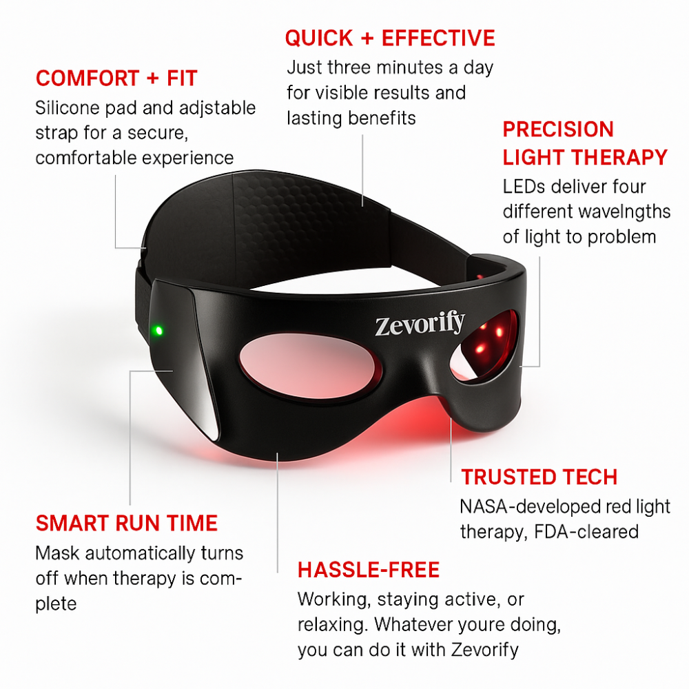 Zevorify LED Eye Mask